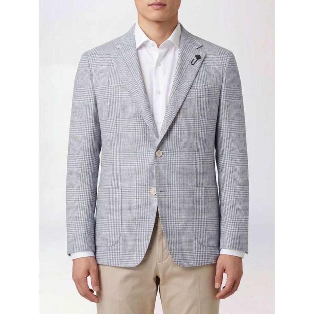 Lardini Jacket Men Blue